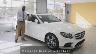 Inside Walkthrough  2017 MercedesBenz EClass E 300 Sport from Mercedes Benz of Arrowhead [upl. by Nyleahs]