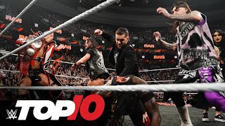 Top 10 Raw after WrestleMania moments WWE Top 10 April 8 2024 [upl. by Ardnnek]