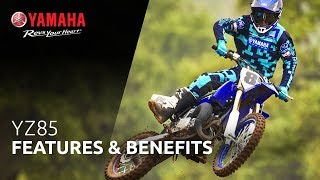 Yamaha YZ85 Features amp Benefits [upl. by Oynotna303]