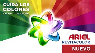 ARIEL  ATOMO REVITACOLOR CUIDA LOS COLORES [upl. by Huggins]