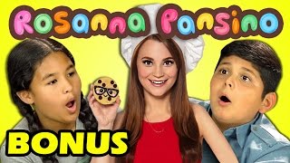 Kids React to Rosanna Pansino Nerdy Nummies Bonus 152 [upl. by Ermentrude854]