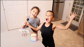 Kids Karaoke Machine Review  Mini Karaoke Toys Wireless Microphone [upl. by Marasco]