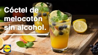 Receta de Cóctel de Melocotón Sin Alcohol desde 070€ por ración [upl. by Monia]