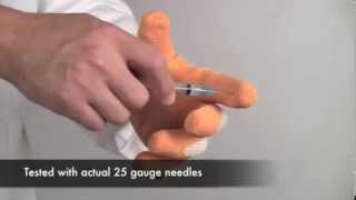 Proven Needle Stick Protection  Needle Resistant Gloves [upl. by Macegan231]