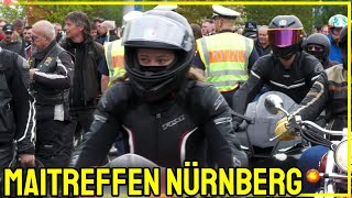 Motorradtreffen 1 Mai Nürnberg 2023  Das KultTreffen zum ersten Mai [upl. by Farleigh122]