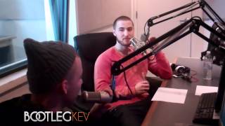 BOOTLEGKEVCOM Mike Posner Interview w Bootleg Kev [upl. by Ahsienyt]