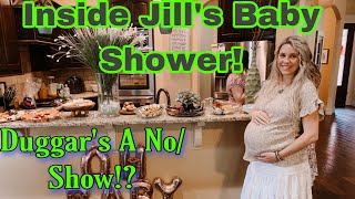 Jill Dillard Baby Shower Details Who Was Not On The Guest List [upl. by Hallee]