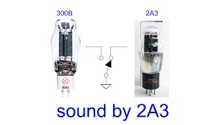 2A3 300B sound comparison by FL320X preamp designed by FLUXION audio Sam Taylor Johnny Guitar [upl. by Terrye]