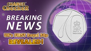 BREAKING NEWS UKs FIRST Royal 50p  AVAILABLE 06012022 [upl. by Schalles]