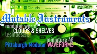 Mutable Instruments CLOUDS  SHELVES  Pittsburgh WAVEFORMS  miniature 40 [upl. by Juana350]