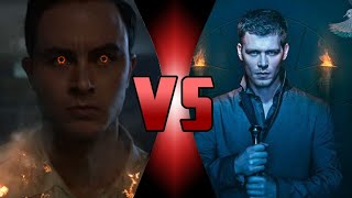 Klaus Mikaelson vs Jordan Parrish Hellhound  Fantasy Fights 30 [upl. by Ettie]