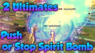 Can 2 Ultimates Push Back Spirit Bomb  Dragon Ball Xenoverse 2 [upl. by Manson]