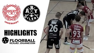 Highlights Hovslätt  Åby InnebandyFloorball [upl. by Lunette]