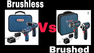 Bosch 12v Brushed Vs Brushless Kits [upl. by Jonathon702]