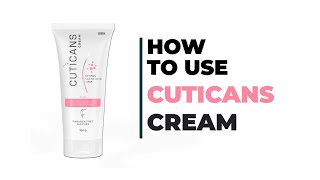 HOW TO USE  CUTICANS CREAM  EFFECTIVE THERAPY FOR ACANTHOSIS NIGRICANS [upl. by Tongue]