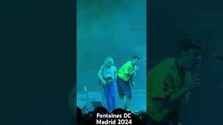 Fontaines dc live in wizink center Madrid 2024 [upl. by Docile690]