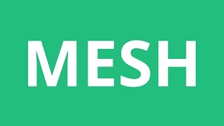 How To Pronounce Mesh  Pronunciation Academy [upl. by Sielen]