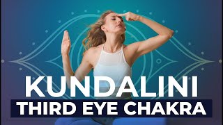 KUNDALINI YOGA THIRD EYE CHAKRA  Increase Prana Shakti with Music [upl. by Melcher492]