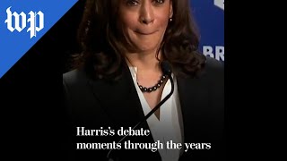 Harriss debate moments through the years [upl. by Notserp382]