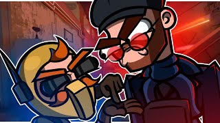 Flores Moment in Rainbow Six Siege Animation [upl. by Yarezed110]