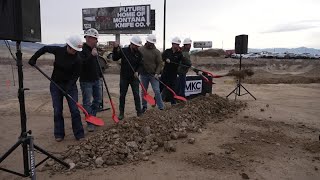 Montana Knife Company breaks ground on a new facility [upl. by Airahcaz349]