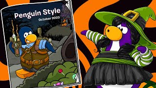 Club Penguin Legacy October 2023 Catalog Secrets 🎃 [upl. by Gneh436]