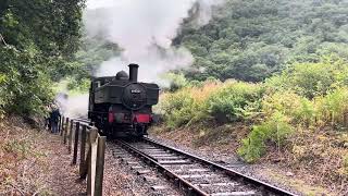 GWR Pannier tank running around on Gwili Railway [upl. by Cacie]