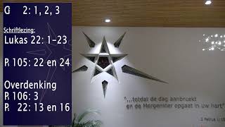 Bezinning Heilig Avondmaal 12 december 2024 [upl. by Noled]