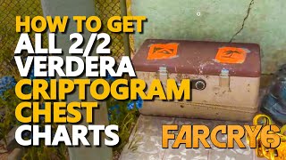 Verdera Criptograma Chest Charts Far Cry 6 [upl. by Acirederf]