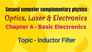 Inductor filter [upl. by Avrom]