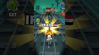 Iraq World Champions 🔥 subwaysurfers iraq iran india [upl. by Clary944]