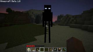 Minecraft 18 Enderman Fanmade [upl. by Htenywg]