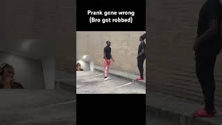 Prank gone wrong Bro got robbed prank funny comedy explore prankkids prankencounters [upl. by Dracir]