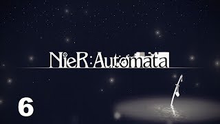 Nier Automata PS4 Route C Part 05 The Tower and Ending C [upl. by Hendel]