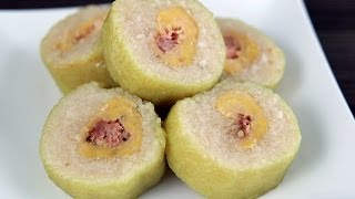 Bánh Tét  Vietnamese Cylindrical Sticky Rice Cake  Helens Recipes [upl. by Aihsilat]