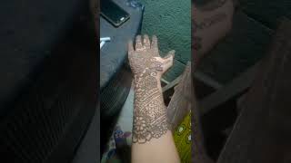 Dulhan mehndi design 🥰🥰 [upl. by Artiek]