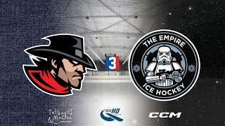 Regulators v Empire  Div 3  12th November  IceHQ Rec League ice hockey [upl. by Oflodur405]