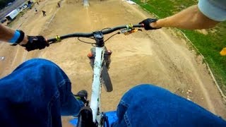 GoPro HD HERO Camera Crankworx Colorado Day 1  Slopestyle Practice [upl. by Aleunam620]