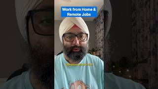 Day 0330  The Reality About Work From Home amp Remote Jobs  Savinder Puri [upl. by Niki110]