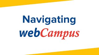 Navigating webCampus [upl. by Rasla]