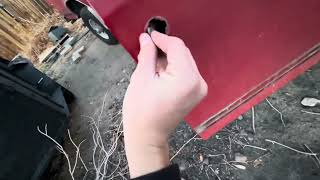 How to easily ￼replace cylinder lock on a 1990 F250 ￼ [upl. by Ria]