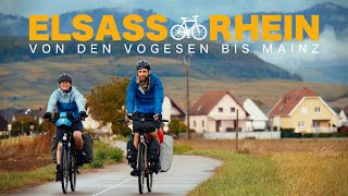 Radreise von den Vogesen durch das Elsass bis an den Rhein  Bikepacking [upl. by Anitselec797]