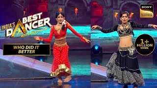 Who Did It Better quotBangle Ke Peechhequot Vartika Jha Gourav Sarwan Indias Best Dancer 7 Jan 2023 [upl. by Ellita346]