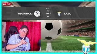 🦅LAZIONAPOLI SERIE A GUARDIAMOLA INSIEME LIVE ⚽️ [upl. by Blakelee122]