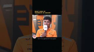 Lando about Oscar 📝 interview ServusTV On Sport f1 mclaren landonorris oscarpiastri f1edit [upl. by Orling]