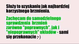 Harmonia nie taka straszna Odc1 Przewroty akordów [upl. by Mozelle]