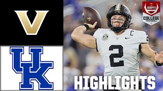 Vanderbilt Commodores vs Kentucky Wildcats  Full Game Highlights  ESPN College Football [upl. by Eelano747]