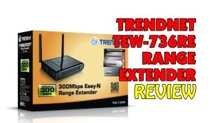 TrendNet TEW736RE 300Mbps EasyN Range Extender [upl. by Goda]