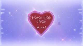 Youre My Wife Alhumdullilah by Omar Esa  Typography  Vocals Only [upl. by Albion]