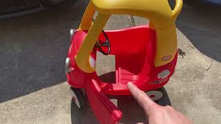 Review of the Little Tikes Cozy Coupe [upl. by Lithea112]